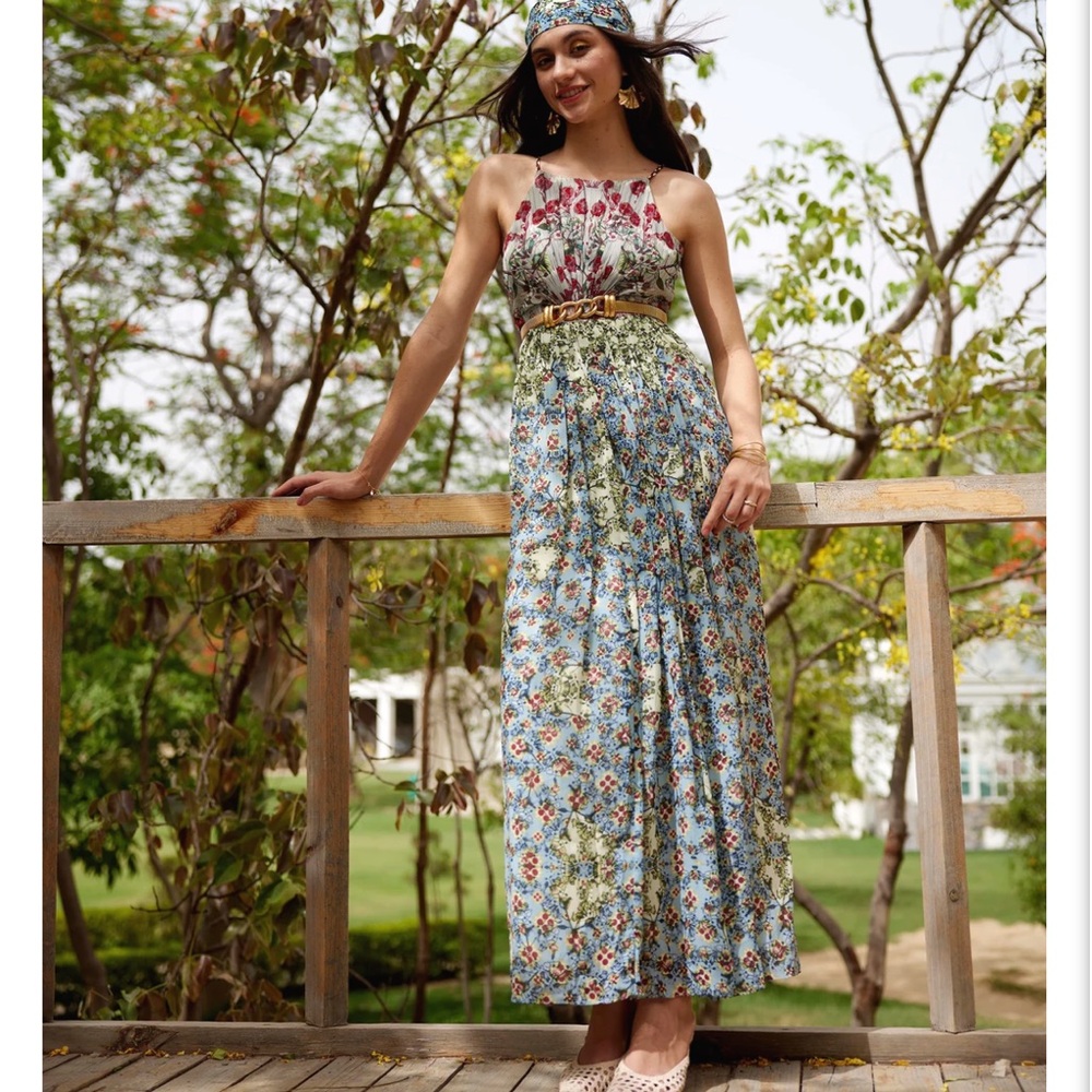 Bhanuni by Jyoti Adelise Beaded Maxi Dress🌺 - Picture 6 of 16